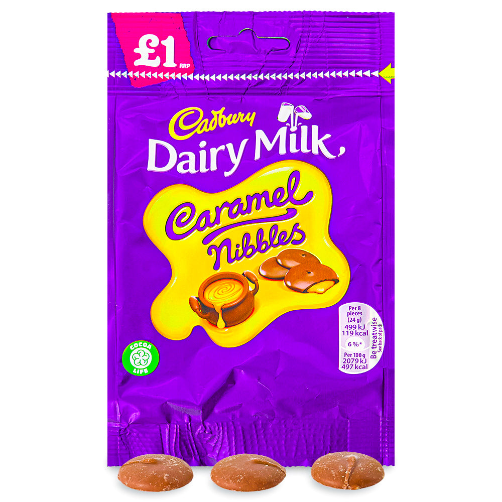 Cadbury Dairy Milk Caramel Nibbles UK