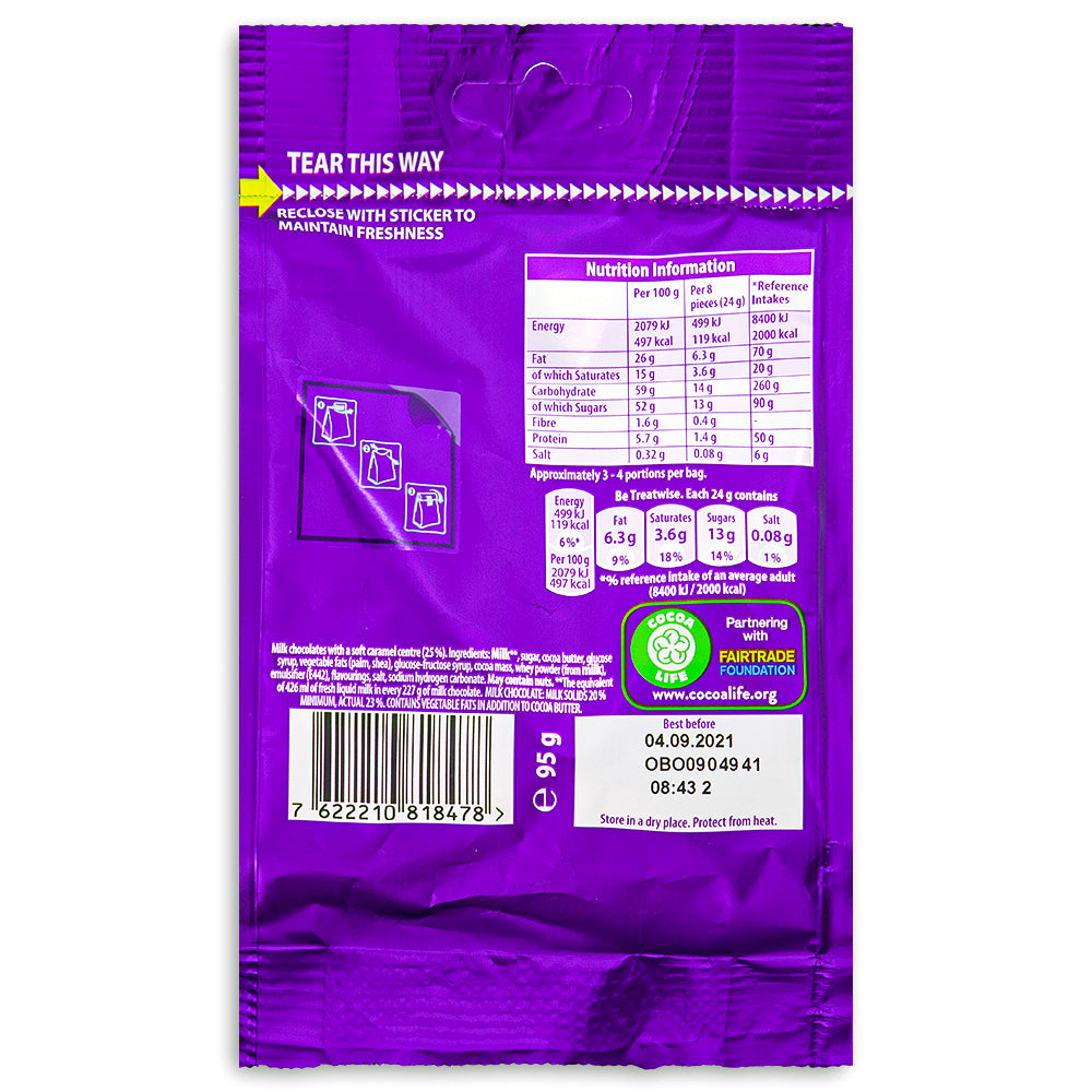 Cadbury Dairy Milk Caramel NibblesUK British Candy