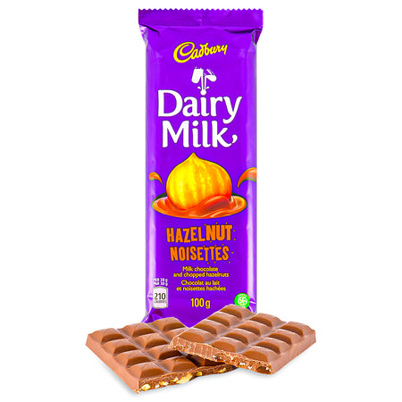 Cadbury Dairy Milk Hazelnut Chocolate Bar 100g