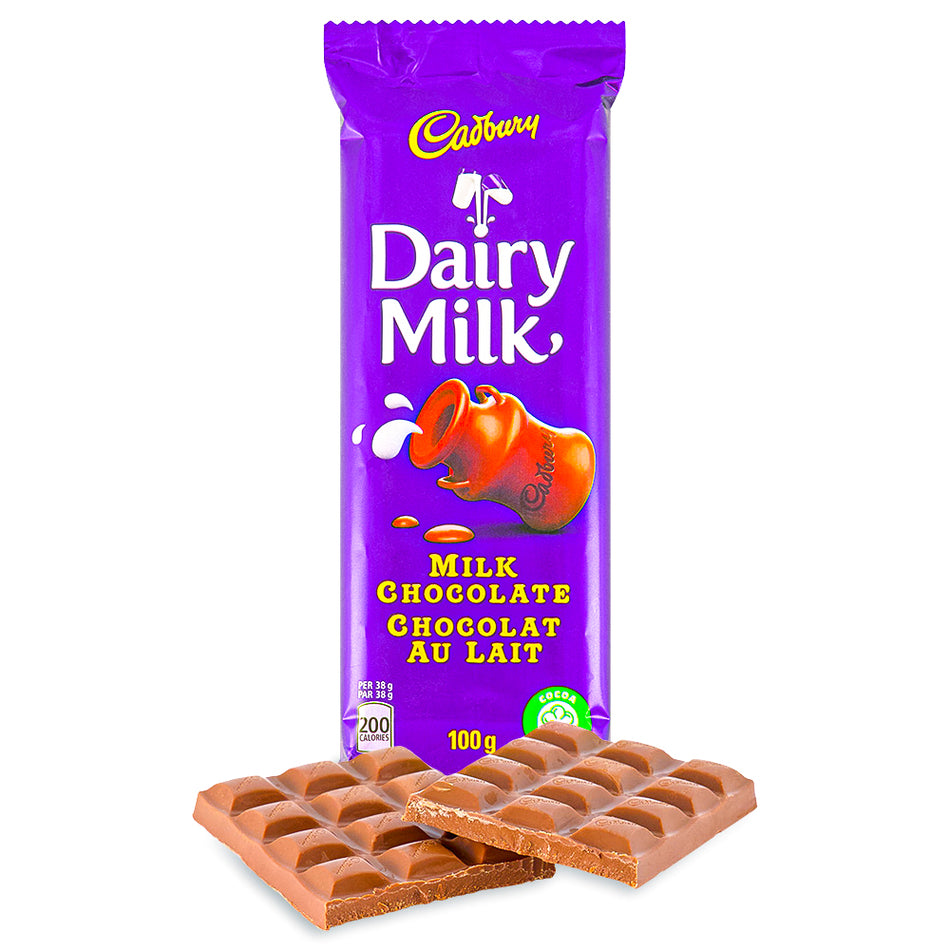 Cadbury Dairy Milk Bar Chocolate Bars 100g