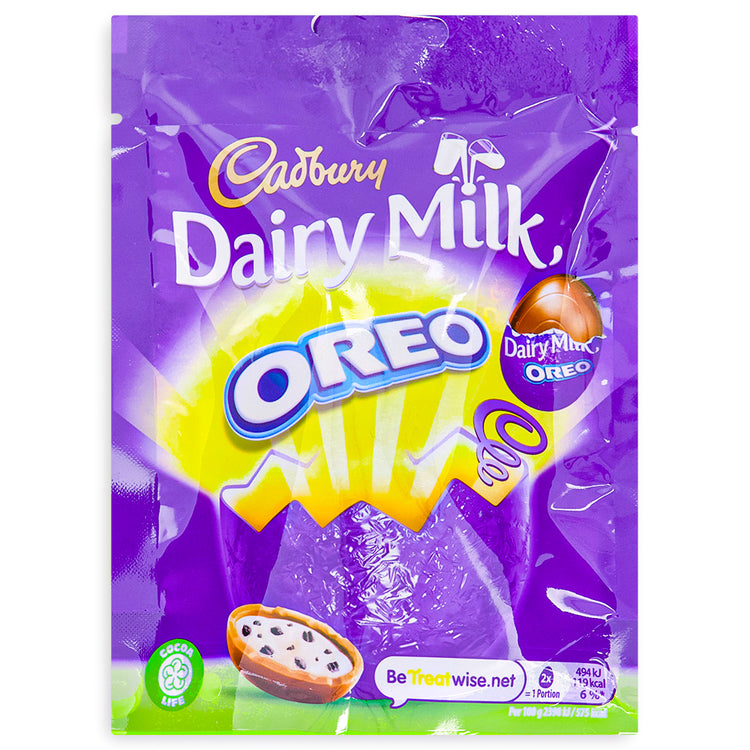 Cadbury Dairy Milk Oreo Mini Eggs 72g Candy Funhouse Candy