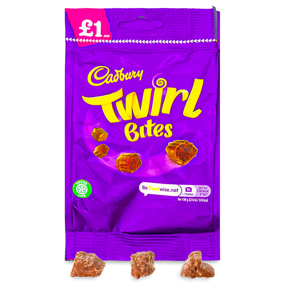 Cadbury Twirl Bites UK 95g