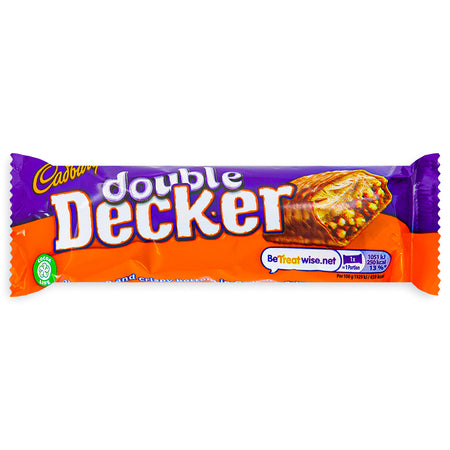 Cadbury Double Decker Chocolate Bar 54.5g Front
