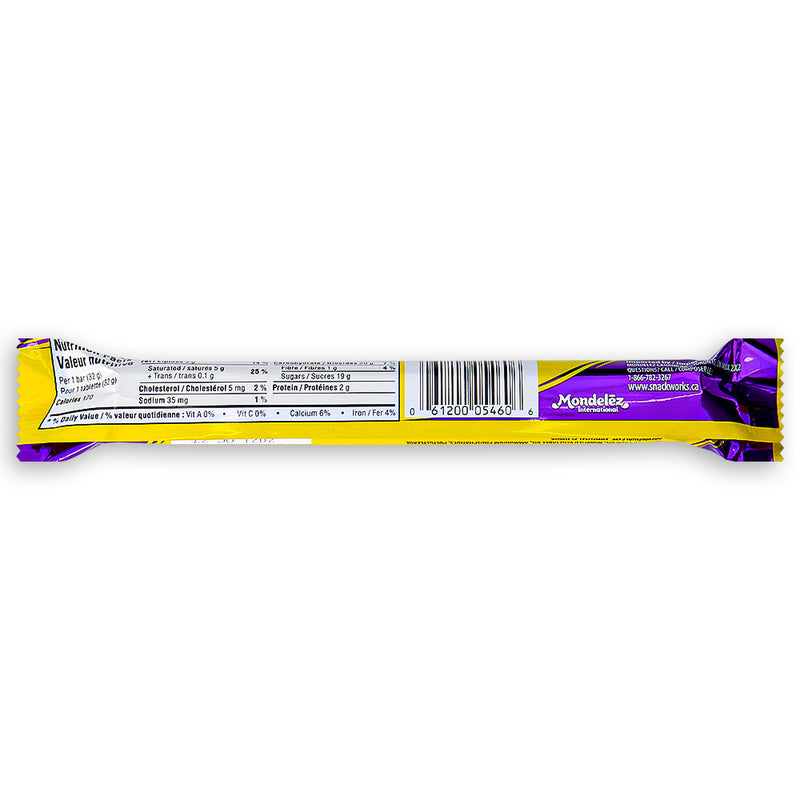 Cadbury Flake Chocolate Bar  32 g Back Ingredients