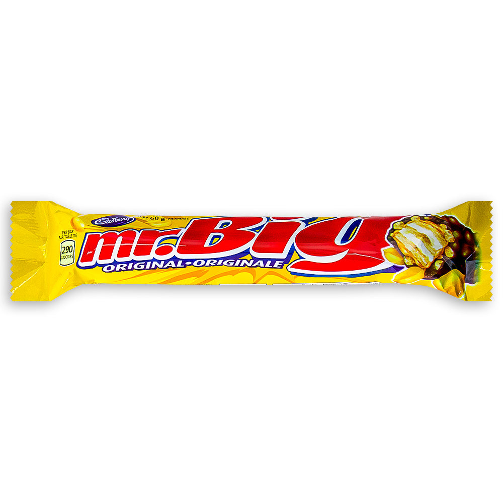 Mr. Big Chocolate Bar 60g Cadbury Canada Front