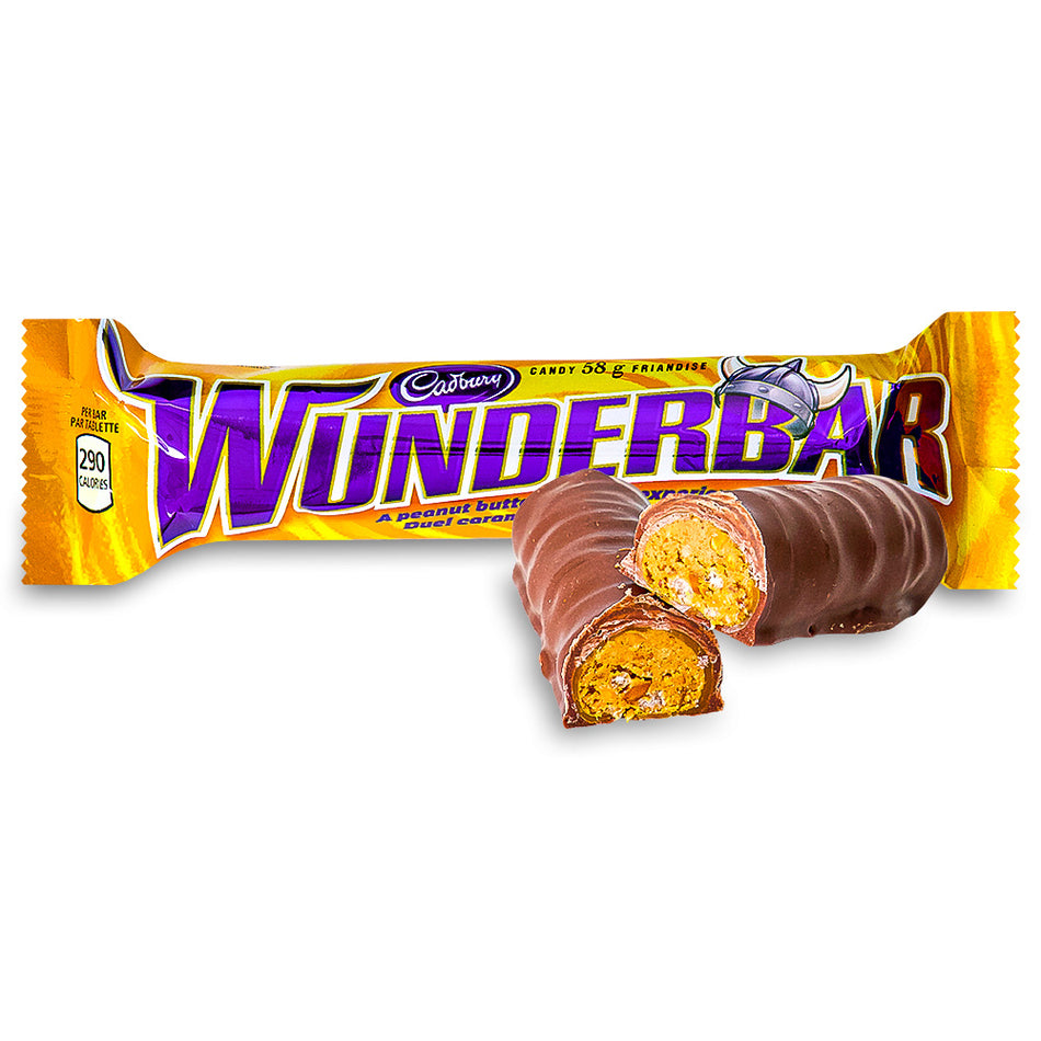 Wunderbar- Cadbury Canada - Canadian  Chocolate Bar 58g