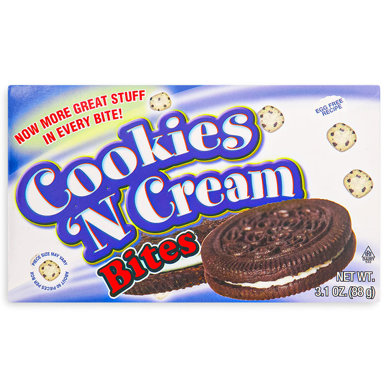 Cookies n Cream Bites Theatre Pack Front