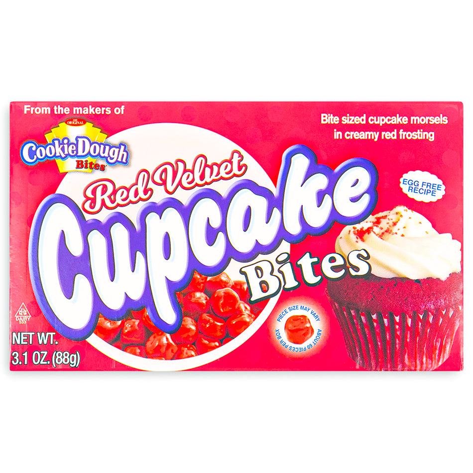 Red Velvet Cupcake Bites Theatre Pack Front