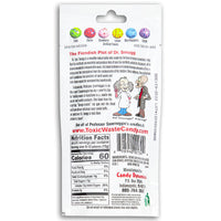 Toxic Waste Sour Smog Balls 85g Back Ingredients