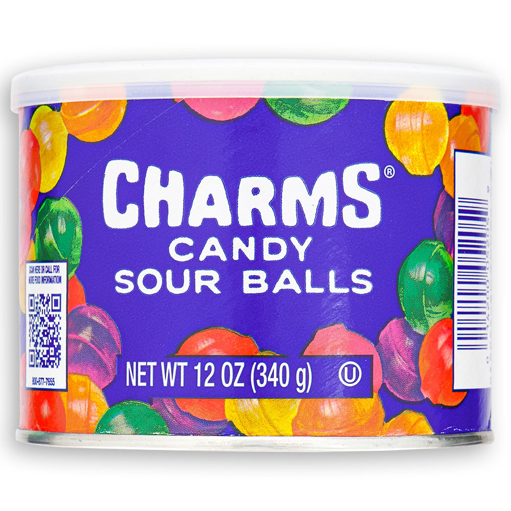 Charms Candy Sour Balls 12oz Front