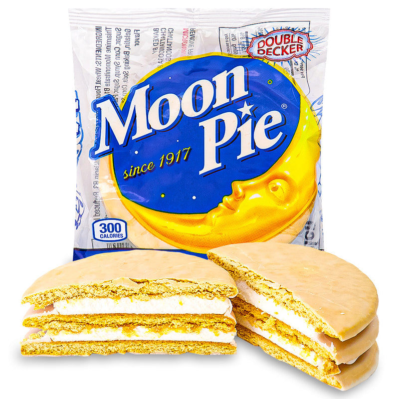 Moon Pie Double Decker Vanilla Marshmallow Sandwich 78g