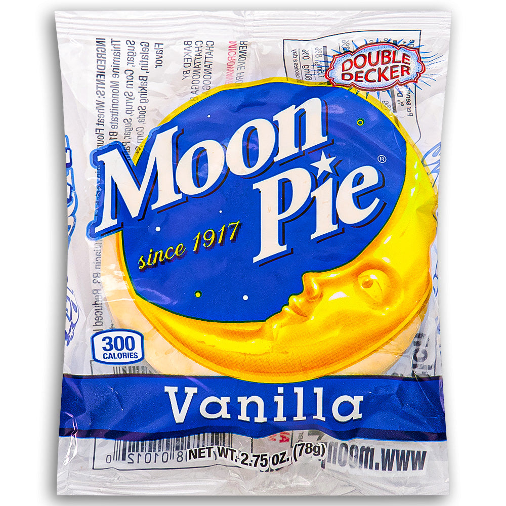 Moon Pie Double Decker Vanilla Marshmallow Sandwich 78g Front