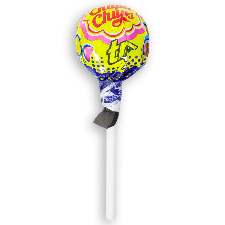 Chupa Chups XXL Trio Lollipops with Bubble Gum Center – Candy Funhouse CA