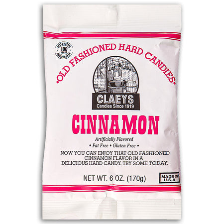 Claeys Cinnamon Old Fashioned Hard Candies 170g Front