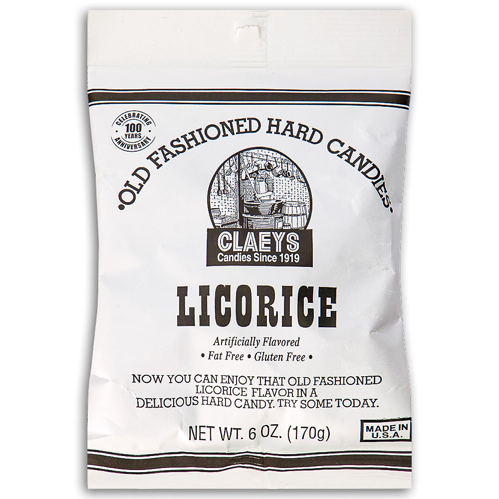 Claeys Licorice Retro Hard Candies – Candy Funhouse CA