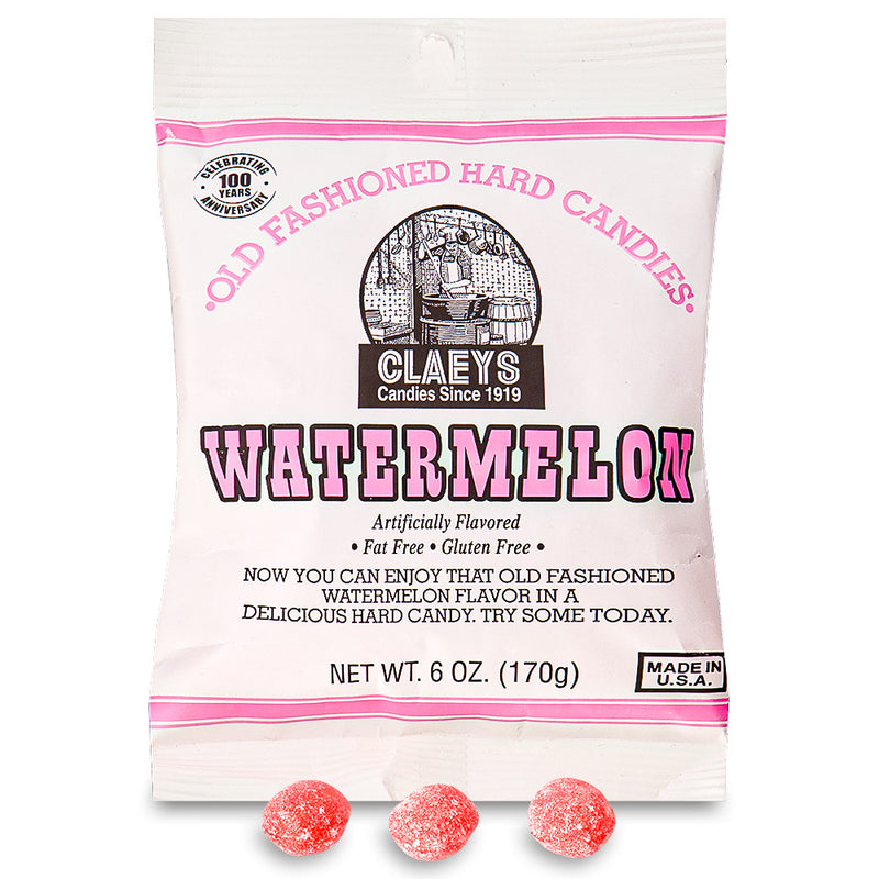 Claeys Watermelon Old Fashioned Hard Candies 170g