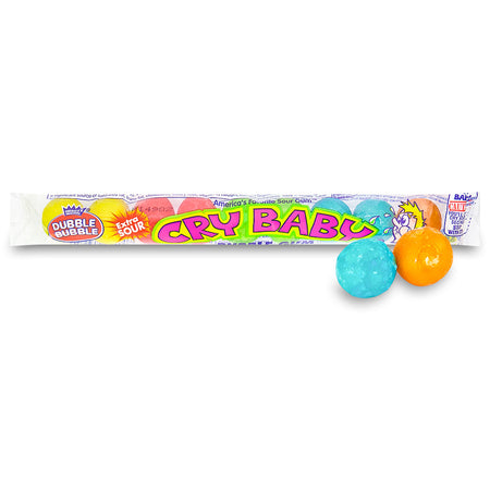 Cry Baby Sour Gumballs 9 PC Tube 47 g