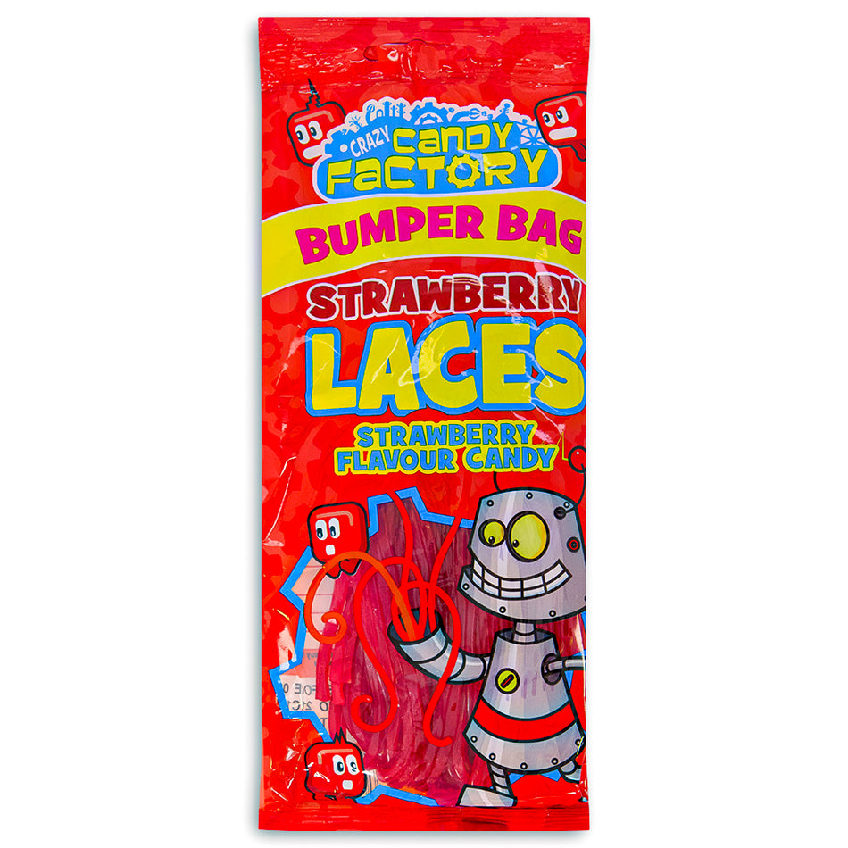 Crazy Candy Factory Strawberry Laces UK