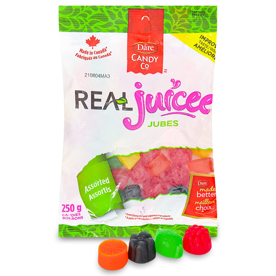 Dare Real Juicee Jubes Candy 250g
