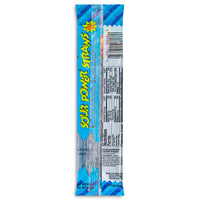 Sour Power Straws Blue Raspberry Sour Candy 1.75oz Back