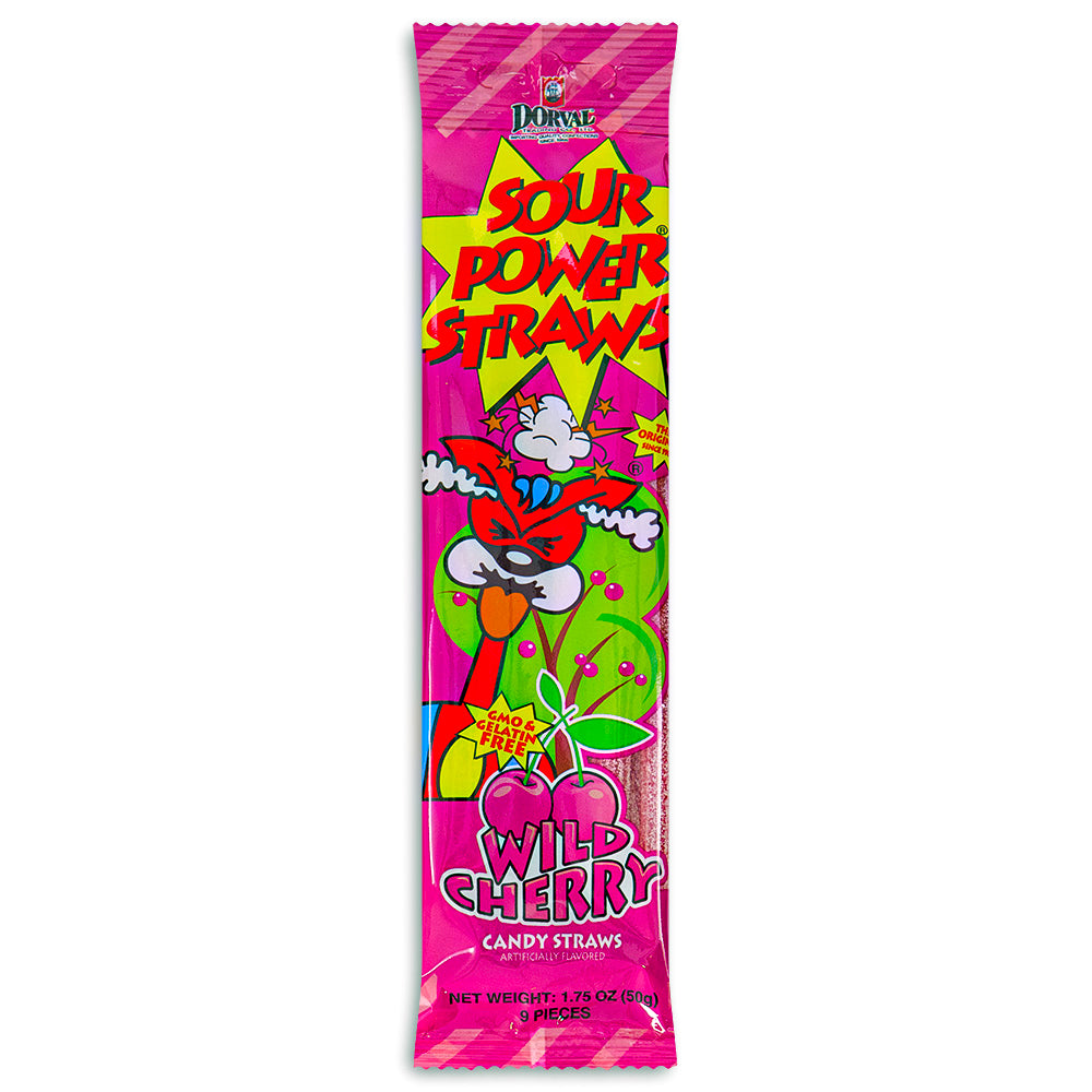 Sour Punch Watermelon Straws - 2oz | Candy Funhouse – Candy