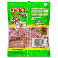 Haribo Happy Cherries Zing UK 160g Back