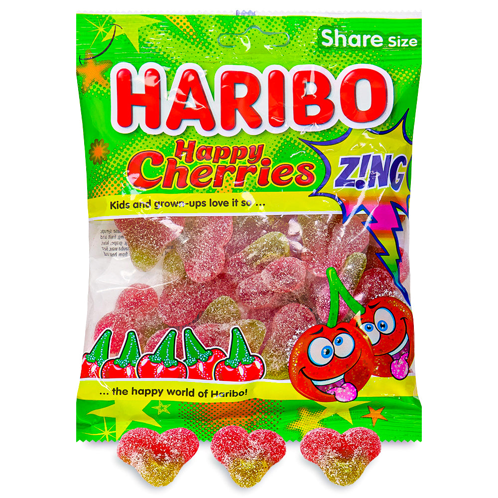 Haribo Happy Cherries Zing UK 160g