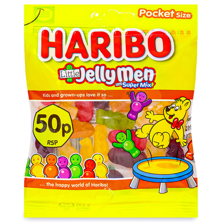 Haribo Little Jelly Men UK Front