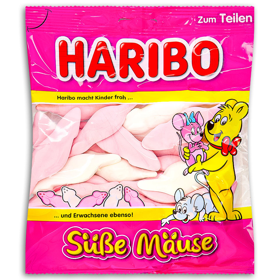 Haribo Süße Mäuse Candy 200g Front