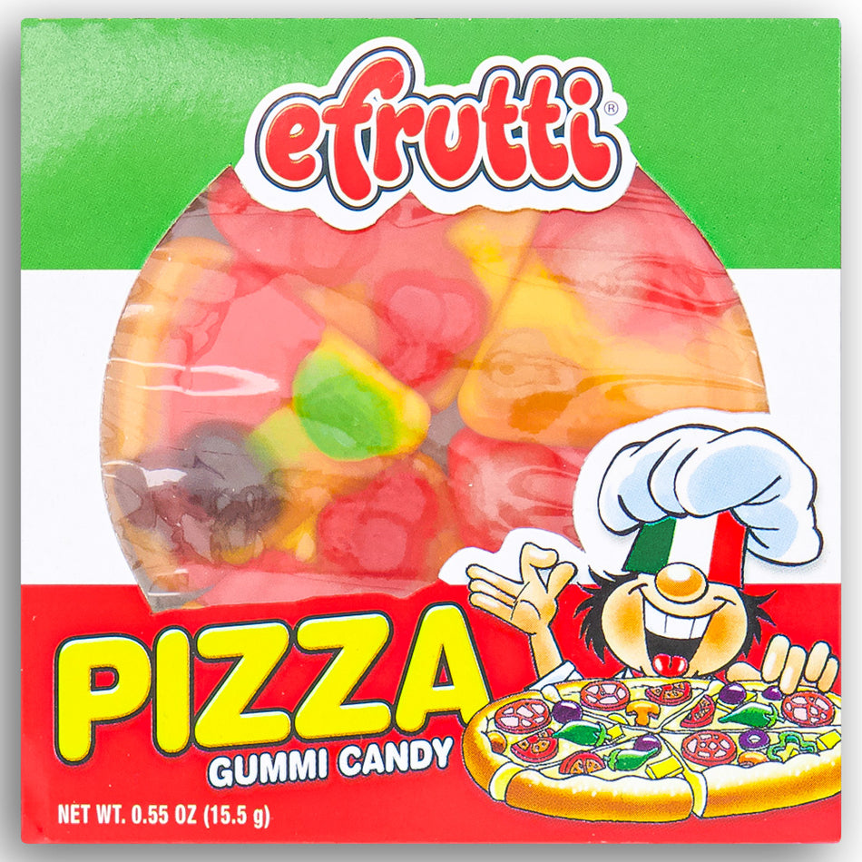 efrutti Gummi Pizza Candy 15g Front