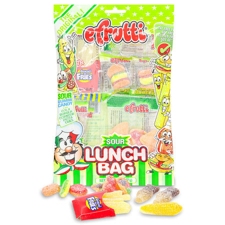 eFrutti Sour Lunch Bag 77g
