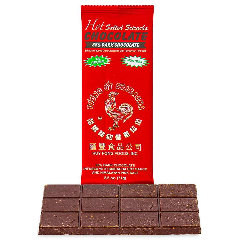 Hot Salted Sriracha Dark Chocolate 55%