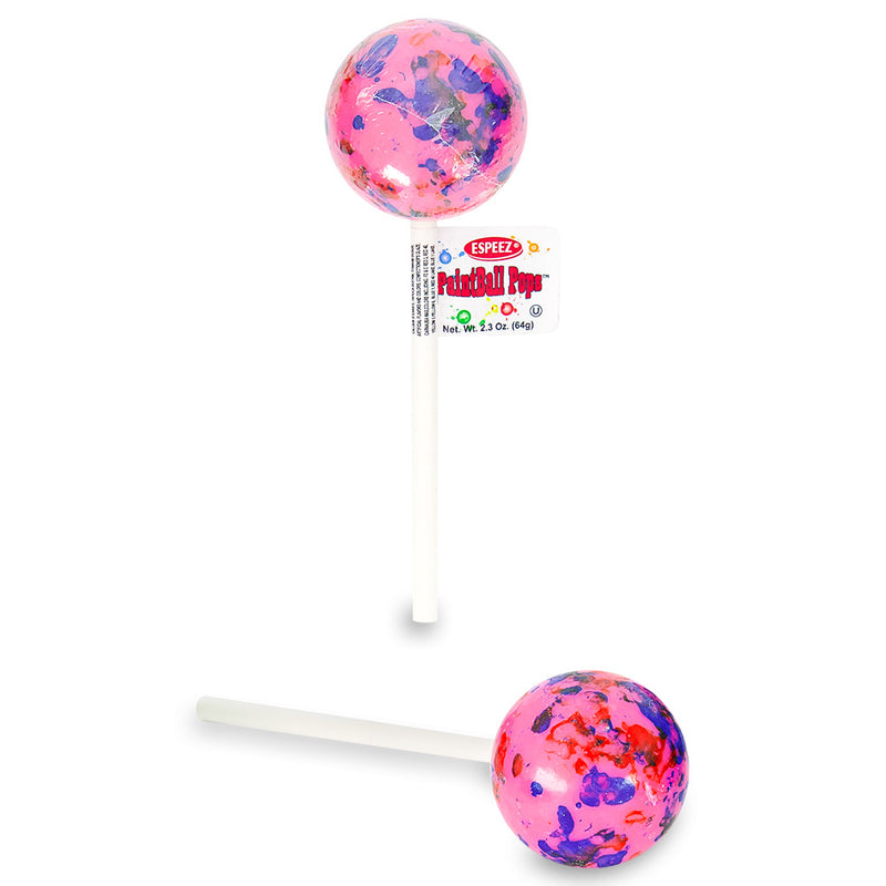 Espeez Paintball Pops Jawbreakers Candy 84g