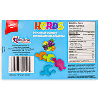 Herds Dinosaur Gummy 96g Back