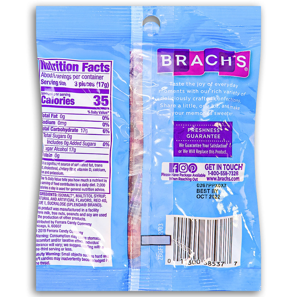 .com : Brach's Sugar Free Cinnamon Hard Candy Pack of 8, Sugar Free  Cinnamon Discs, Movie Theater Candy, Halloween & Easter Candy, Individually Wrapped Candy Pack