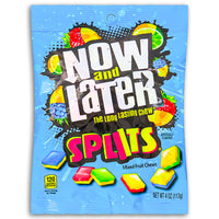 Now and Later Splits Fruit Chews 113 g Front