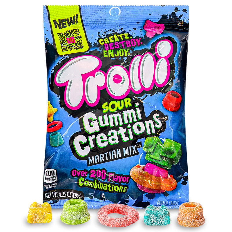 Trolli Gummi Creations Martian Mix 4oz