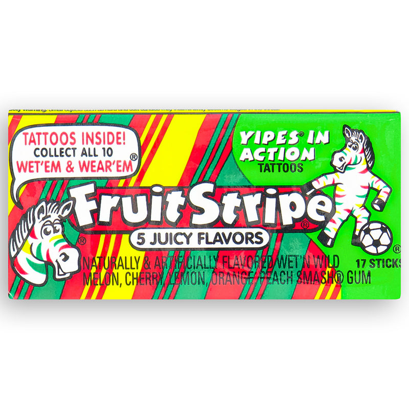 Fruit Stripe Gum 5 Juicy Flavors  Front