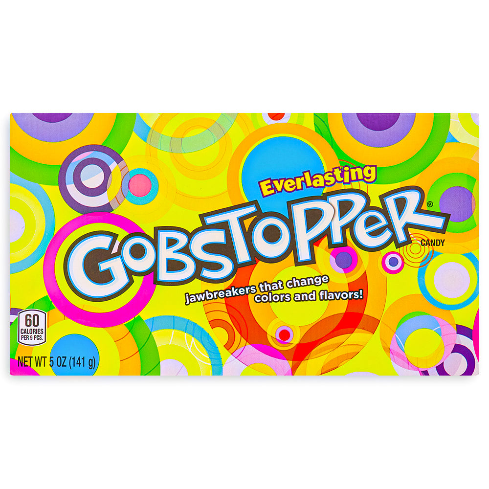 Gobstopper -Jawbreaker Candy - Theater Pack 5oz 5oz Back