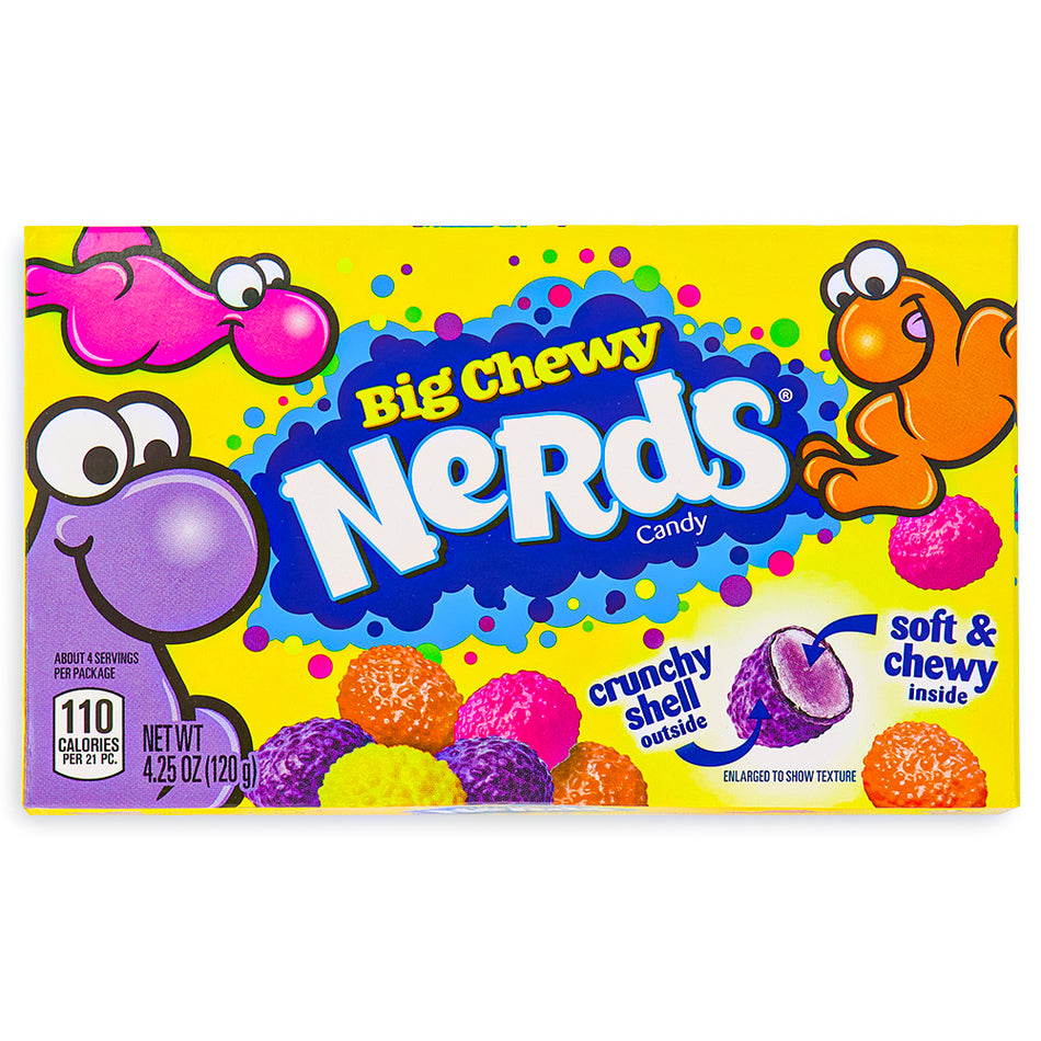 Nerds Big Chewy Theater Box 4.25oz Front