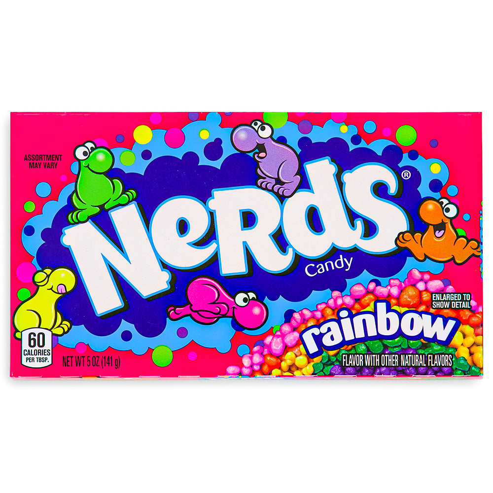 Nerds Candy - Rainbow Theatre Pack 5 oz Front