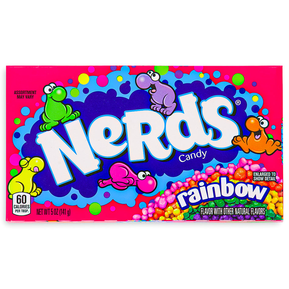 Nerds Candy Rainbow Theatre Pack 5 oz Front