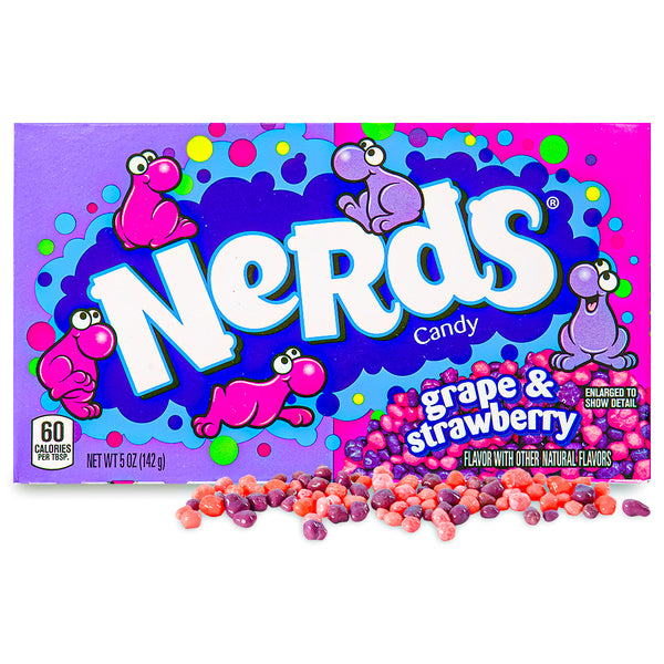 Nerds Candy Strawberry & Grape Theater Pack 5oz