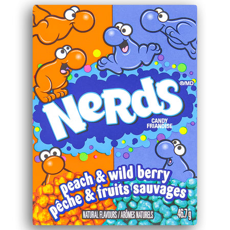 Nerds Candy Peach & Wild Berry 46g Front