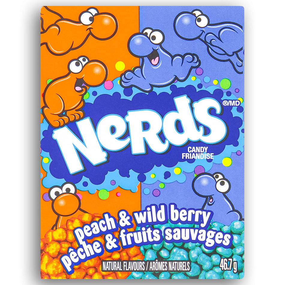 Nerds Candy Peach & Wild Berry 46g Front