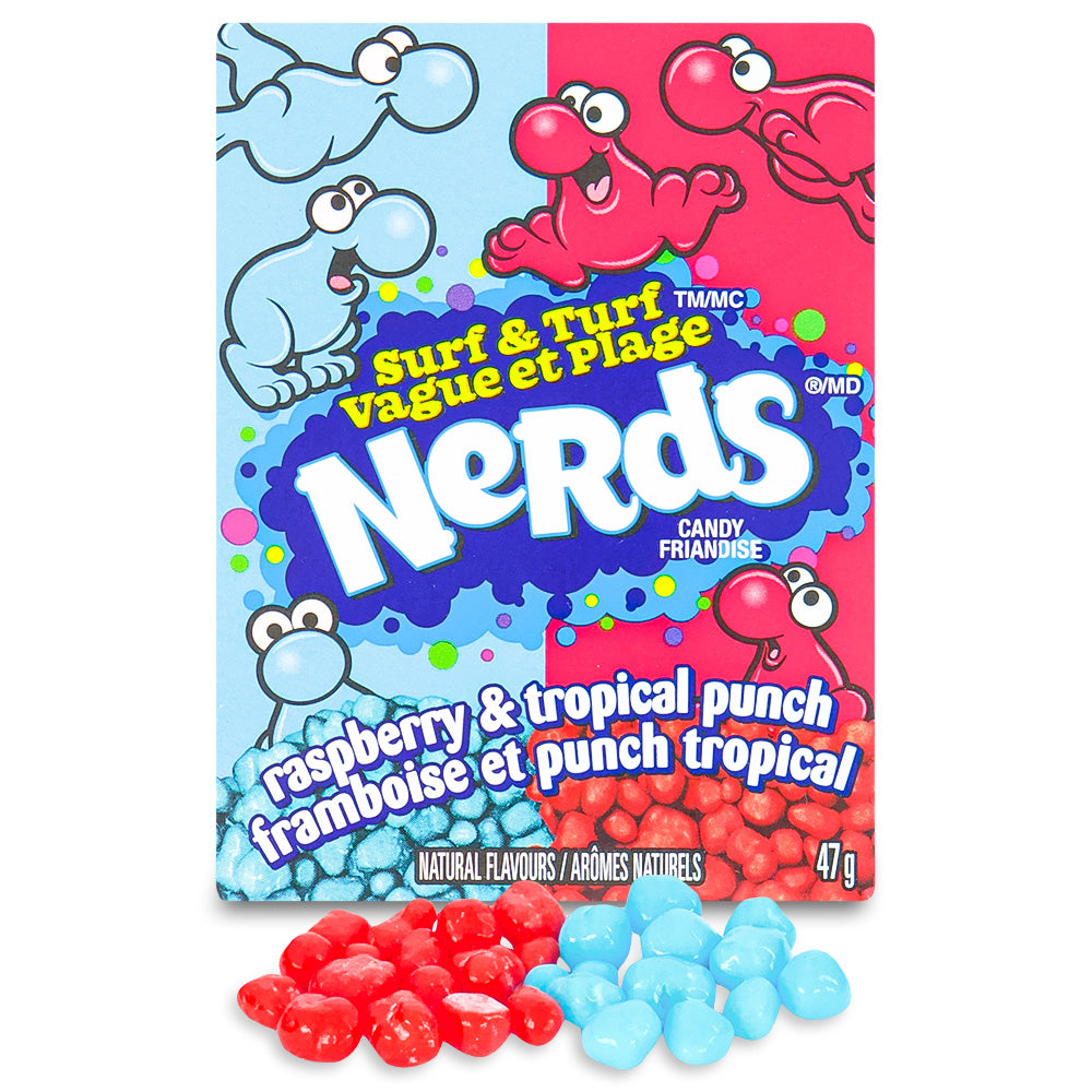 Nerds Raspberry Nerds Candy Road Rash Raspberry Totally Tropical Punch – Candy Funhouse CA