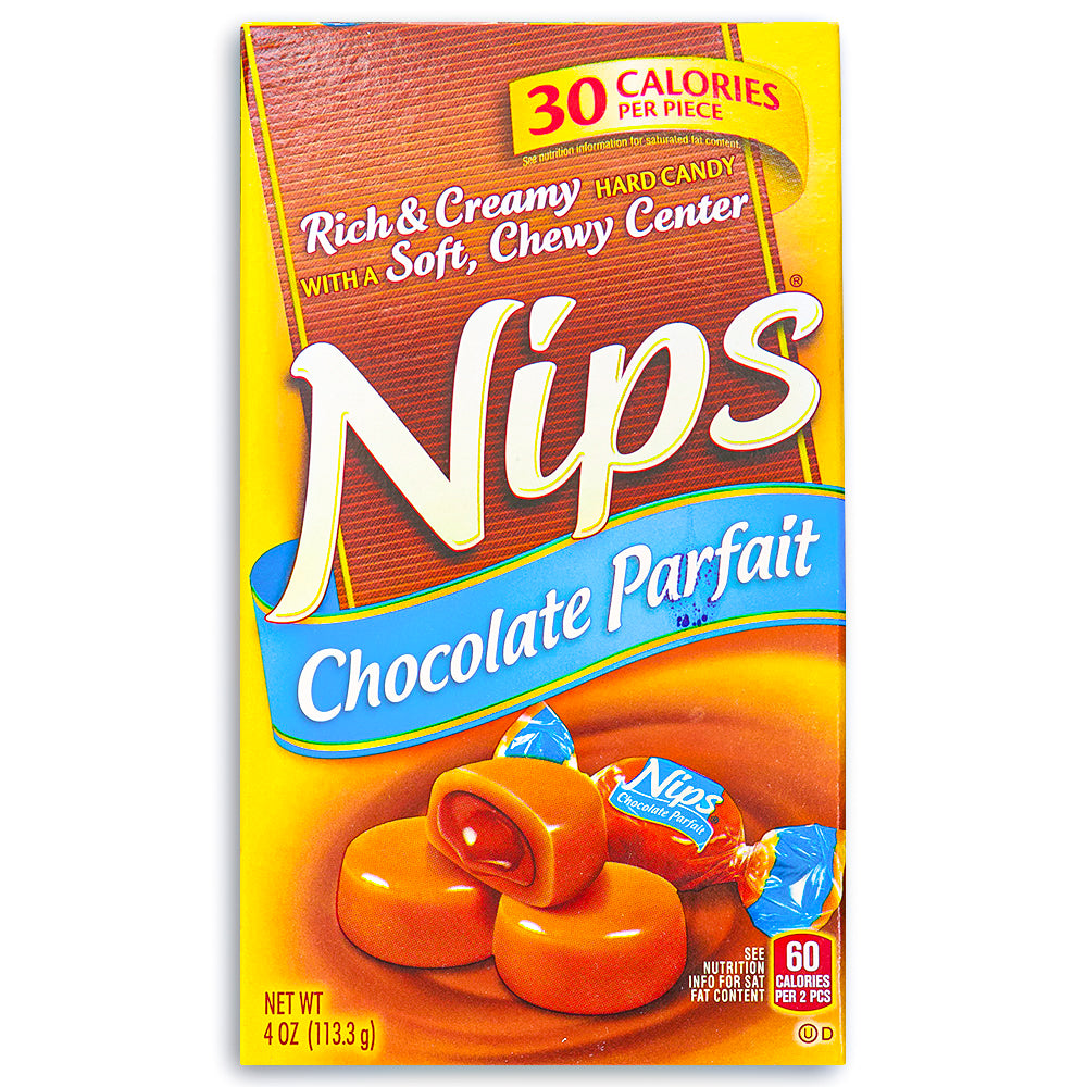 Nips Chocolate Parfait Hard Candy Front