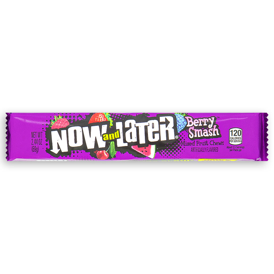 Now and Later Berry Smash 2.44 oz Front