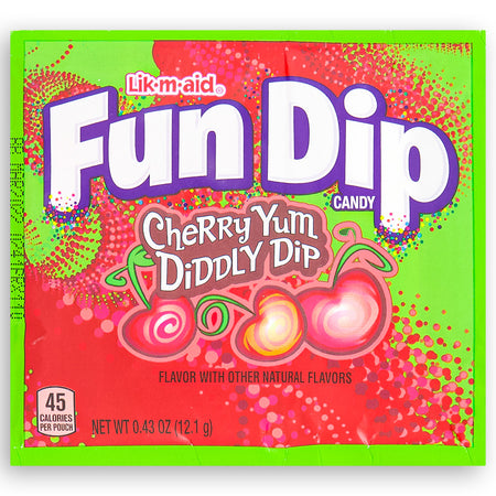 Lik-M-Aid Fun Dip Candy .43 oz Front