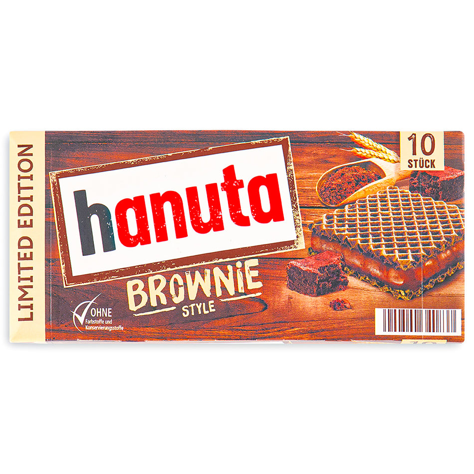 Hanuta Brownie Style 10 Stick 220g Front